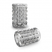 Прозрачная насадка с бороздками STAY HARD COCK SLEEVE 04 CLEAR - Blush Novelties - в Новочебоксарске купить с доставкой