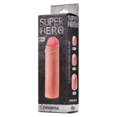 Фаллоудлинитель SUPER HERO Casanova - 18 см. - Lola Games - в Новочебоксарске купить с доставкой
