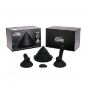 Конусный вибромассажер Cowgirl Cone с 2 насадками - CowGirl - купить с доставкой в Новочебоксарске