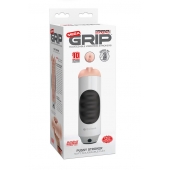 Мастурбатор-вагина Extreme Toyz Mega Grip Vibrating Stroker Mouth - Pipedream - в Новочебоксарске купить с доставкой