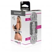Прозрачный двусторонний мастурбатор Fleshlight Quickshot Mia Malkova - Fleshlight - в Новочебоксарске купить с доставкой