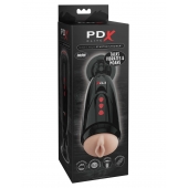 Мастурбатор-вагина с вибрацией Dirty Talk Starter Stroker - Pipedream - в Новочебоксарске купить с доставкой