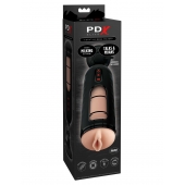 Мастурбатор-вагина с вибрацией Vibrating Mega Milker - Pipedream - в Новочебоксарске купить с доставкой