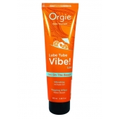 Гель с эффектом вибрации Lube Tube Vibe Low Sex On The Beach - 100 мл. - ORGIE - купить с доставкой в Новочебоксарске