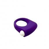 Фиолетовое эрекционное кольцо Puggle Vibrating Ring with Bullet - Adrien Lastic - в Новочебоксарске купить с доставкой