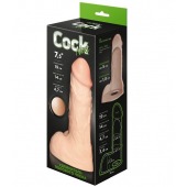 Телесный фаллоудлинитель с мошонкой Cock Next - 19 см. - LOVETOY (А-Полимер) - в Новочебоксарске купить с доставкой