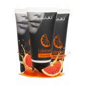 Набор из 3 съедобных лубрикантов JUJU со вкусом грейпфрута - JuJu - купить с доставкой в Новочебоксарске
