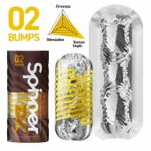 Мастурбатор Tenga Spinner DX 02 Bumps - Tenga - в Новочебоксарске купить с доставкой