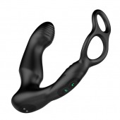 Черный двухмоторный массажер простаты Nexus Simul8 Wave Edition - Nexus Range - в Новочебоксарске купить с доставкой