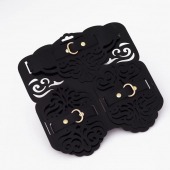 Фигурный набор для БДСМ-игр с узорами и золотистой фурнитурой - Crazy Handmade - купить с доставкой в Новочебоксарске