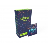 Светящиеся в темноте презервативы Expert Neon - 15 шт. - Expert - купить с доставкой в Новочебоксарске