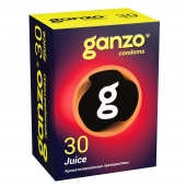 Ароматизированные презервативы Ganzo Juice - 30 шт. - Ganzo - купить с доставкой в Новочебоксарске
