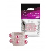 Прозрачная насадка на пенис с цветными шариками - Erowoman-Eroman - в Новочебоксарске купить с доставкой