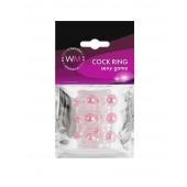 Прозрачная сквозная насадка на пенис с цветными шариками - Erowoman-Eroman - в Новочебоксарске купить с доставкой