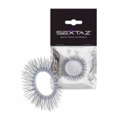 Круглое эрекционное кольцо с «ресничками» - Sextaz - в Новочебоксарске купить с доставкой