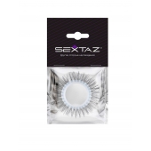Круглое эрекционное кольцо с длинными «ресничками» - Sextaz - в Новочебоксарске купить с доставкой