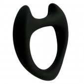 Черное эрекционное кольцо с рожками Wooomy Toro M - Adrien Lastic - в Новочебоксарске купить с доставкой