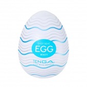 Мастурбатор-яйцо Tenga Egg Wavy - Tenga - в Новочебоксарске купить с доставкой