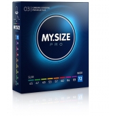 Презервативы MY.SIZE размер 72 - 3 шт. - My.Size - купить с доставкой в Новочебоксарске