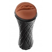 Коричневый мастурбатор-вагина Marly - Dream Toys - в Новочебоксарске купить с доставкой