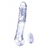 Прозрачная насадка-удлинитель Length Enhancer With Bullet с подхватом - 22,3 см. - NMC - в Новочебоксарске купить с доставкой