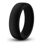 Черное эрекционное кольцо Silicone Go Pro Cock Ring - Blush Novelties - в Новочебоксарске купить с доставкой
