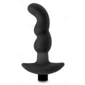 Черный вибромассажер простаты Prostate Massager 03 - 15,2 см. - Blush Novelties - в Новочебоксарске купить с доставкой