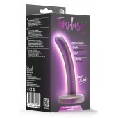 Фиолетовая насадка с гладкой поверхностью Surrender 4.75 Inch Beginner Pegging Dildo - 12 см. - Blush Novelties - купить с доставкой в Новочебоксарске
