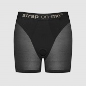 Трусики-шорты для фиксации насадок Strap-on-me Harness Lingerie Halo - size L - Strap-on-me - купить с доставкой в Новочебоксарске