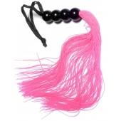 Розовая силиконовая плеть - 35,5 см. - Boys of Toys - купить с доставкой в Новочебоксарске