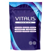 Ребристые презервативы VITALIS Premium Ribbed - 15 шт. - Vitalis - купить с доставкой в Новочебоксарске
