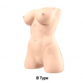 Телесный мастурбатор-торс Jessica B - Naked Factory - в Новочебоксарске купить с доставкой