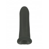 Черный фаллоудлинитель Striker - 13,5 см. - Lola Games - в Новочебоксарске купить с доставкой