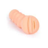 Телесный мастурбатор-вагина с эрекционными кольцами в комплекте - Sexy Girl - в Новочебоксарске купить с доставкой