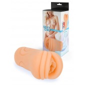 Телесный мастурбатор-вагина с рельефом на поверхности - Sexy Girl - в Новочебоксарске купить с доставкой