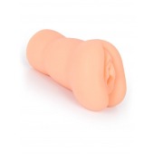 Телесный мастурбатор-вагина с 2 эрекционными кольцами в комплекте - Sexy Girl - в Новочебоксарске купить с доставкой