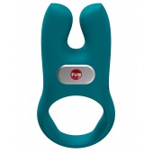 Зеленое эрекционное виброкольцо Nos - Fun Factory - в Новочебоксарске купить с доставкой