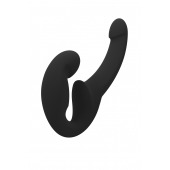 Черный безремневой страпон Share Lite - Fun Factory - купить с доставкой в Новочебоксарске