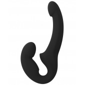 Черный безремневой страпон Share Lite - Fun Factory - купить с доставкой в Новочебоксарске