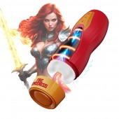 Интерактивный мастурбатор Solara с нагревом, вибрацией и поступательными движениями - Shots Media BV - в Новочебоксарске купить с доставкой