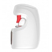 Белый мастурбатор с язычком и возвратно-поступательными движениями - Secwell - в Новочебоксарске купить с доставкой