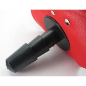 Красные трусики со штырьком для насадки - БДСМ Арсенал - купить с доставкой в Новочебоксарске