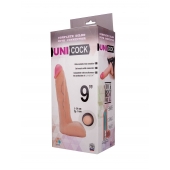 Фаллическая насадка Харнесс UNICOCK 9  - 24 см. - LOVETOY (А-Полимер) - купить с доставкой в Новочебоксарске