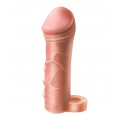Фаллоудлинитель с кольцом COCK size M - 15 см. - LOVETOY (А-Полимер) - в Новочебоксарске купить с доставкой