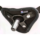 Вибрострапон с двумя насадками UniStrap - 18 и 18 см. - LOVETOY (А-Полимер) - купить с доставкой в Новочебоксарске
