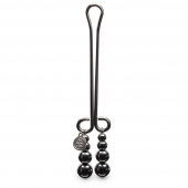 Зажим для клитора с бусинами Just Sensation Beaded Clitoral Clamp - Fifty Shades of Grey - купить с доставкой в Новочебоксарске