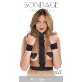 Фиксатор рук к груди увеличенного размера Bondage Collection Bondage Tie Plus Size - Lola Games - купить с доставкой в Новочебоксарске