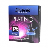 Стимулирующая насадка с усиками и шипиками Platino  Ураган - Sitabella - купить с доставкой в Новочебоксарске
