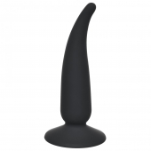 Чёрная анальная пробка P-spot Teazer Black - 12,2 см. - Lola Games - в Новочебоксарске купить с доставкой