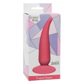 Розовая анальная пробка P-spot Teazer Pink - 12,2 см. - Lola Games - в Новочебоксарске купить с доставкой